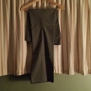 Grey Boot Cut Dress Pant